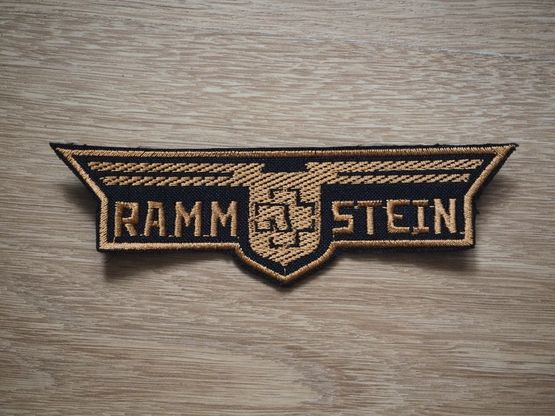 Rammstein (golden-brown) Patch