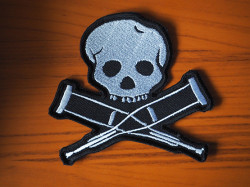 Jackass Skull Patch (colors) | Depressive Illusions Records
