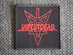 lNFESTDEAD Patch (red) | Depressive Illusions Records
